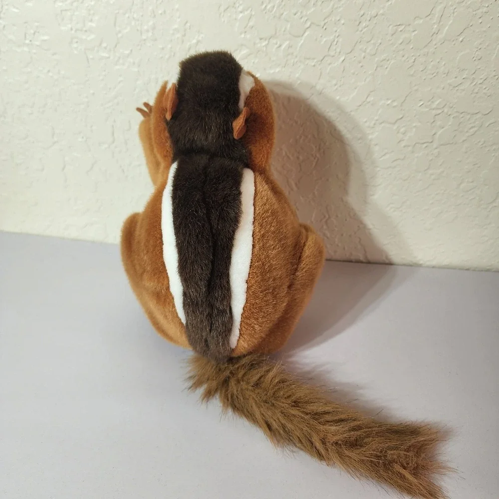 Folkmanis Folktails Chipmunk Hand Puppet‎ Brown Plush Furry Folk 9 Inch
